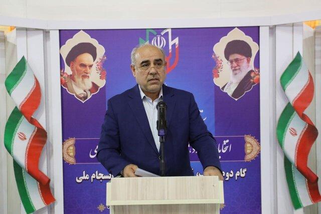 مشارکت مردم کرمانشاه در انتخابات 43 درصد بود