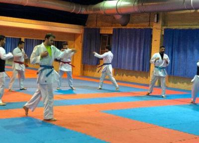 کاراته کاهای ملی پوش در اردوی شانزدهم